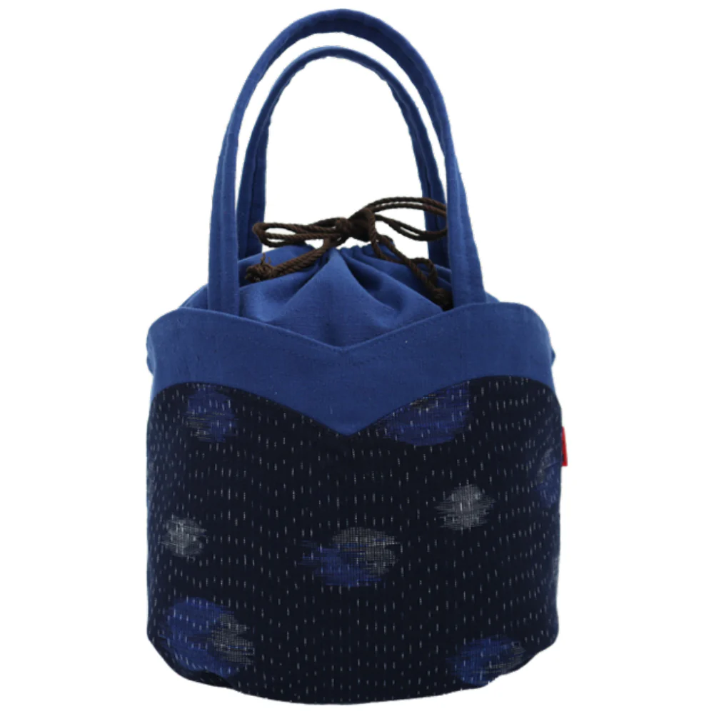 儀右ヱ門 久留米絣 ハンド 二段フタバ