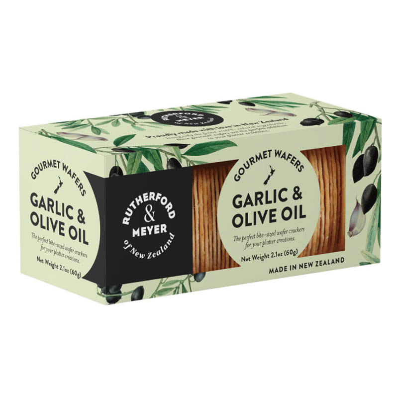 Rutherford＆Meyer グルメウエハー ガーリック＆オリーブオイル