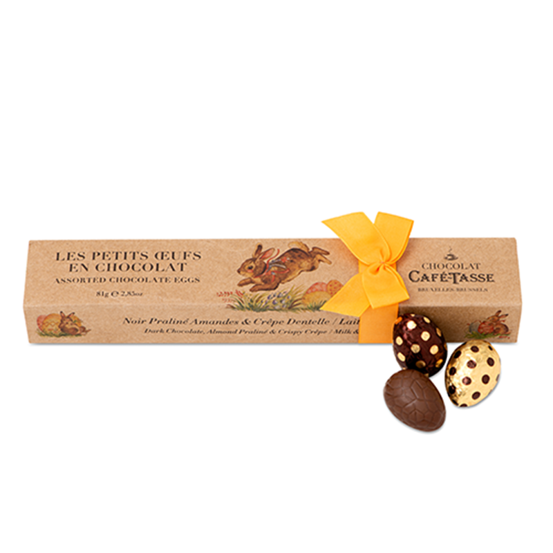 カフェタッセ /ミニエッグ プラリネ チョコアソート 9P