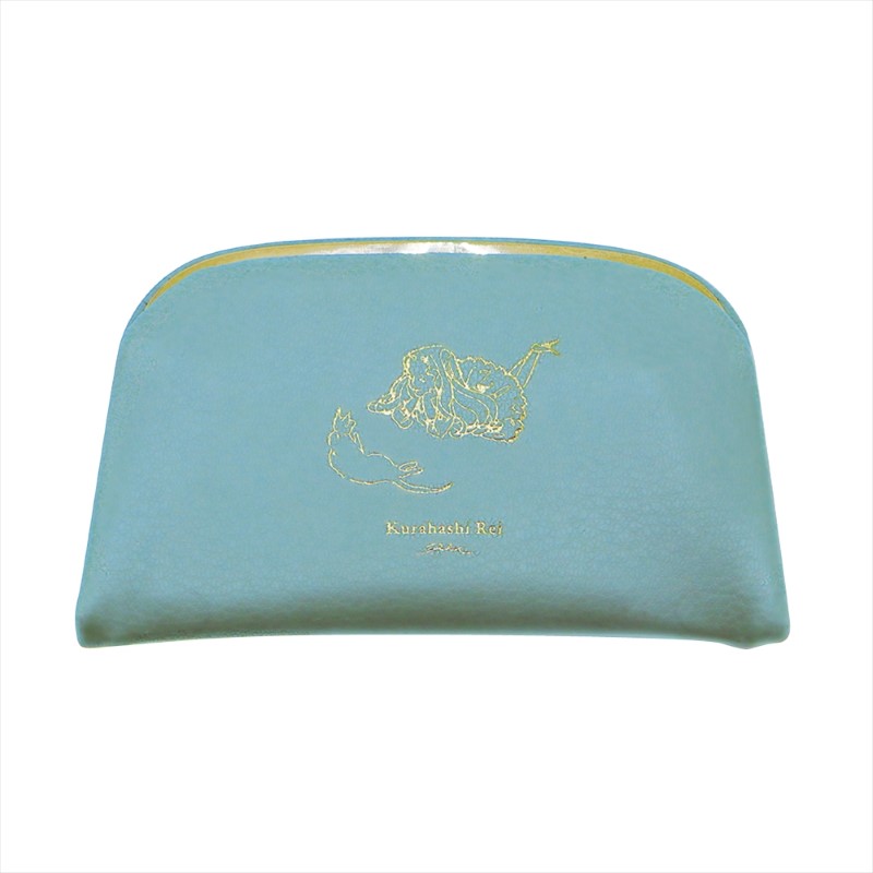 くらはしれい がま口コインケース BL