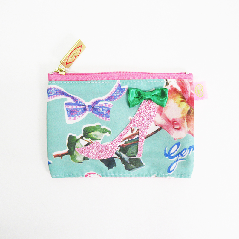 TUNIC ヒールメッシュポーチM D/ブルー