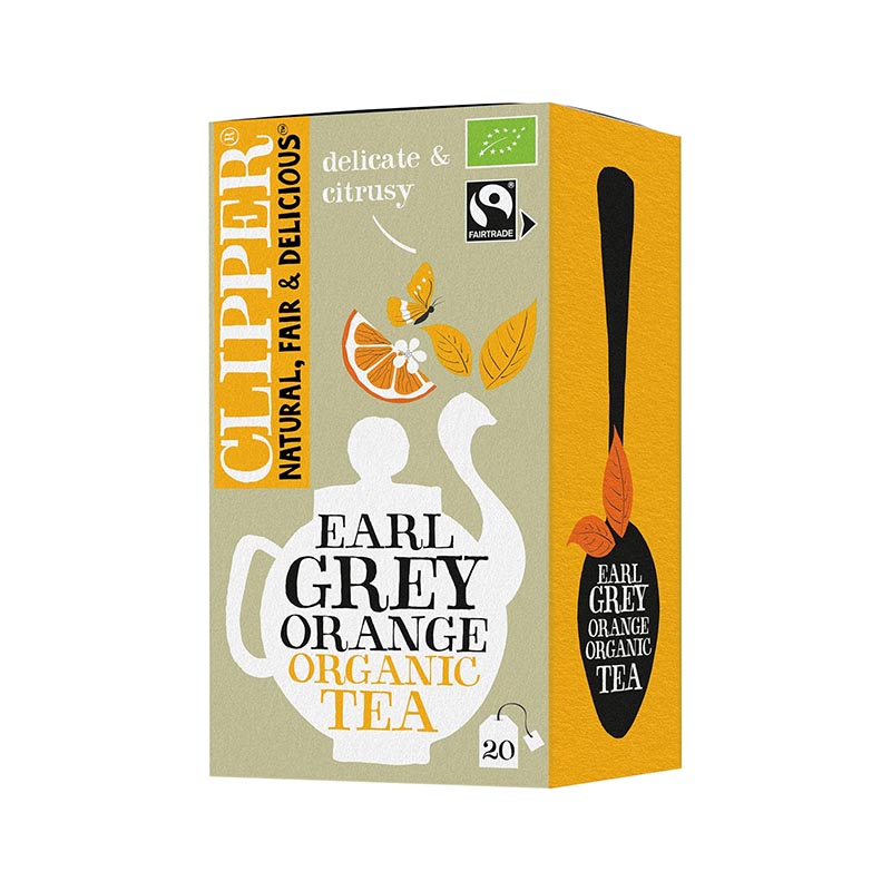 CLIPPER /オーガニックフェアトレードティー /アールグレイ オレンジ 20P
