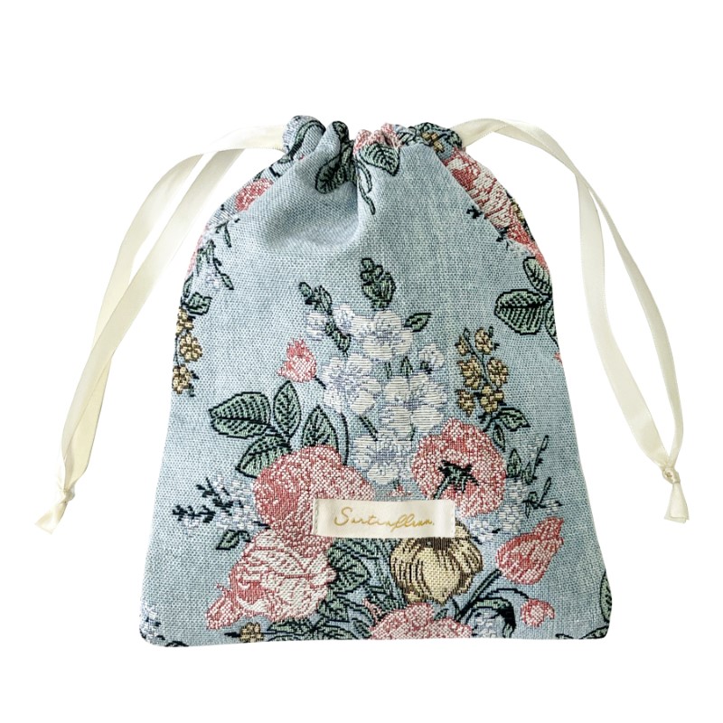 Sortirfleur 巾着ポーチ GRN