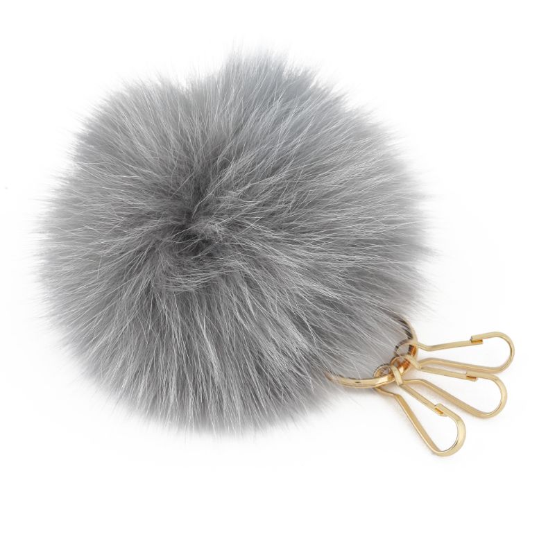 Tippi Fur バッグキーホルダー GY