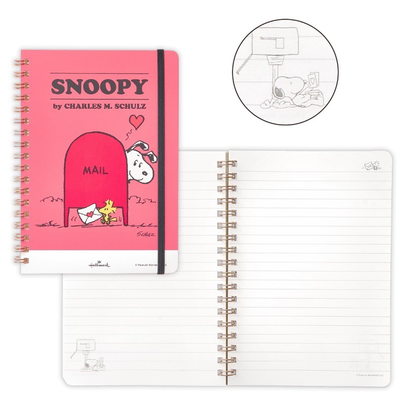 PEANUTS  リングノート  POST/PK