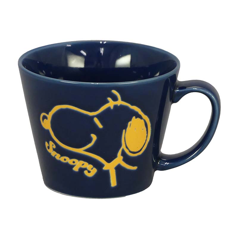 PEANUTS スヌーピーのごちそうシリーズ feast スープマグ /ネイビー