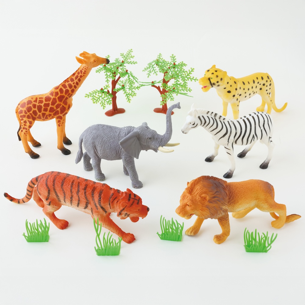 yao フィギュア/Wild Animals 6pcs-A
