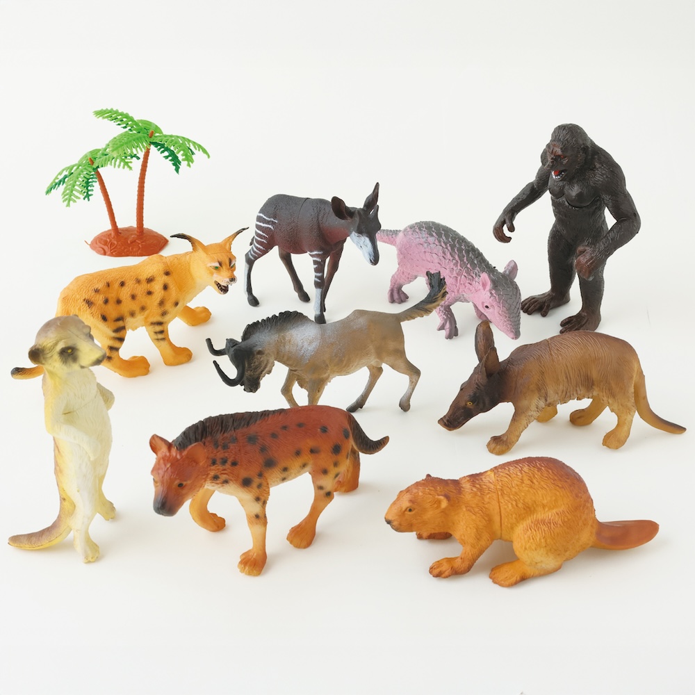 yao フィギュア/Wild Animals 9pcs-A