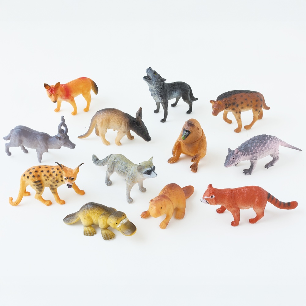 yao フィギュア/Rare Animals 12pcs-A
