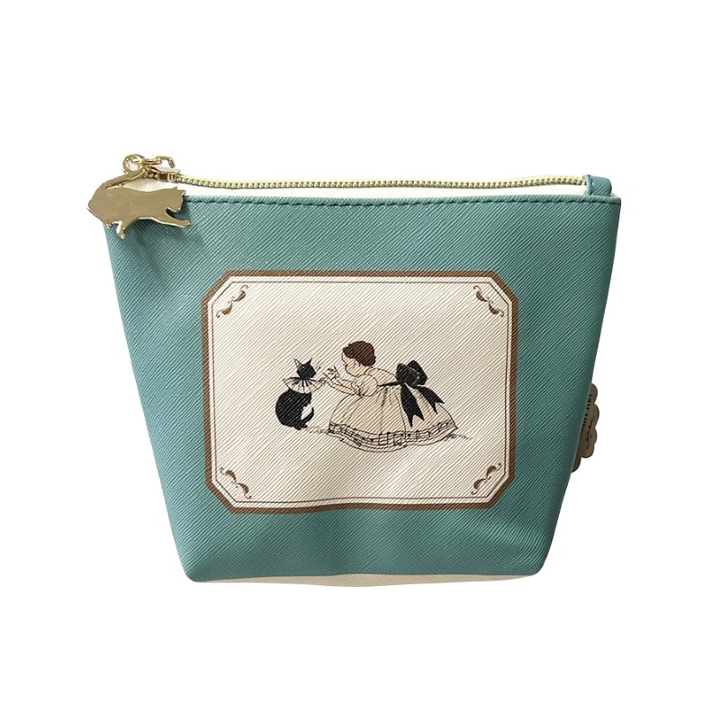 くらはしれい KR 舟形ポーチ/GRN