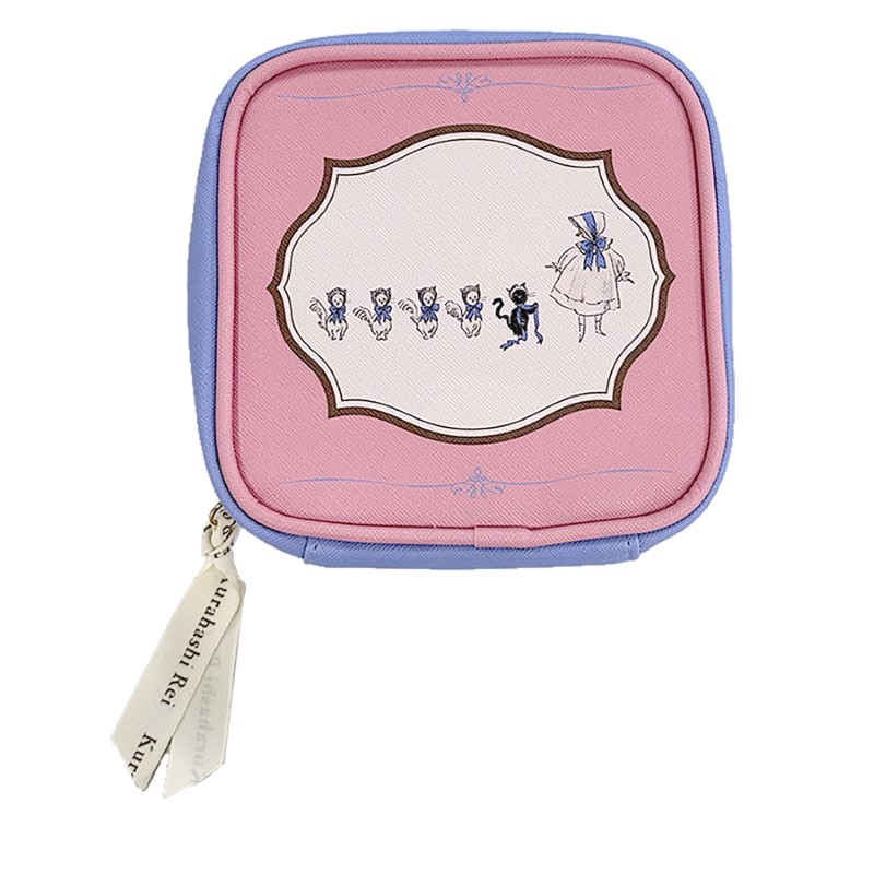 くらはしれい KR スクエアポーチ/PNK