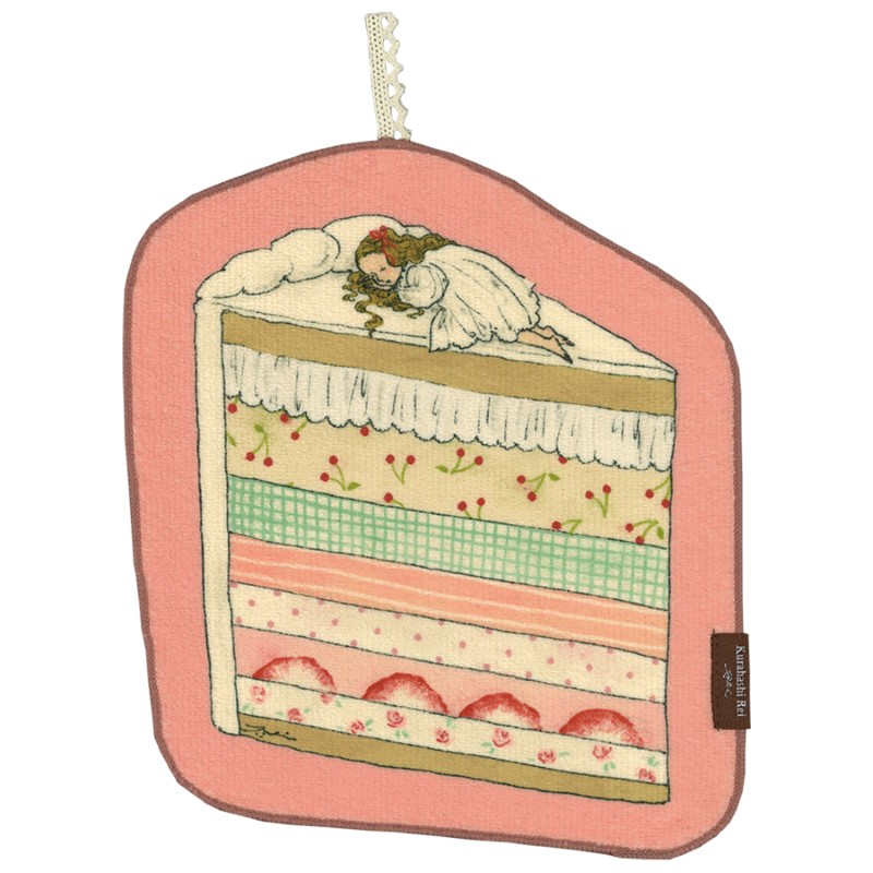 くらはしれい KR プリントループタオル/PNK