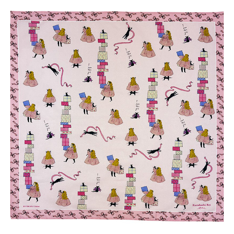くらはしれい KR ハンカチ/PNK