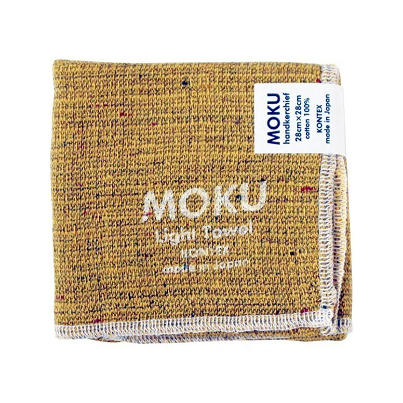 MOKU ライトタオル ハンカチ イエロー