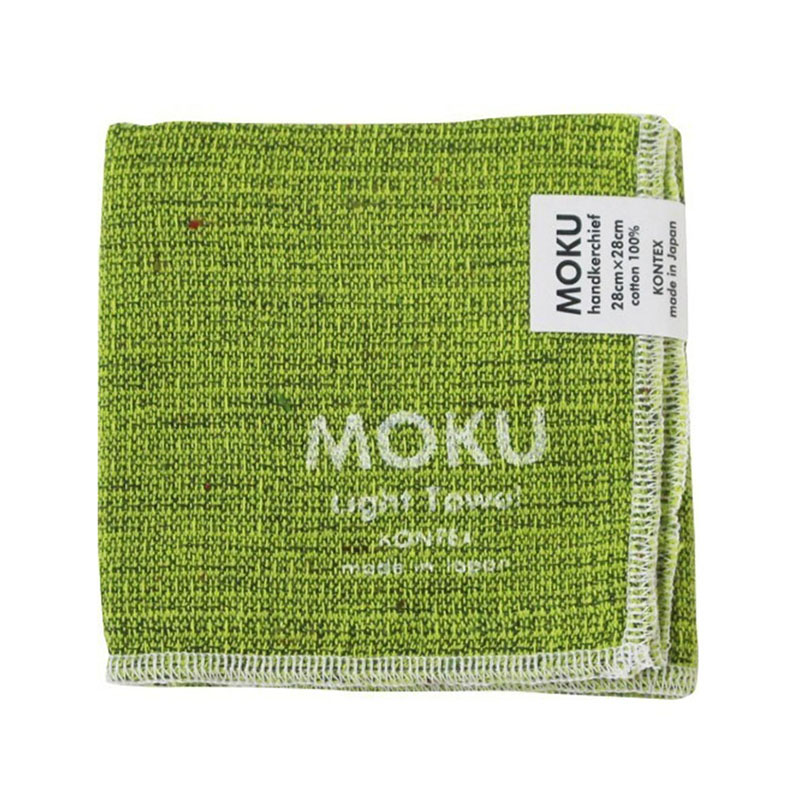 MOKU ライトタオル ハンカチ ライムグリーン