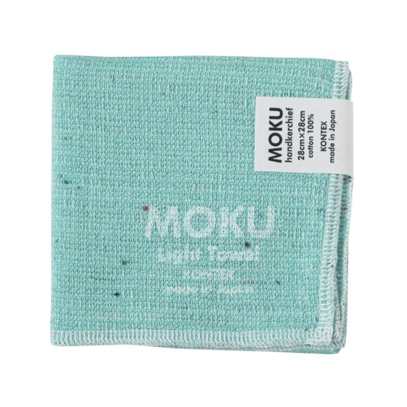 MOKU ライトタオル ハンカチ アクア