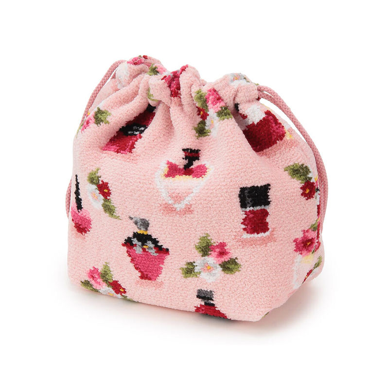 FEILER ポーチ 巾着 フレグランスローズ ペールピンク