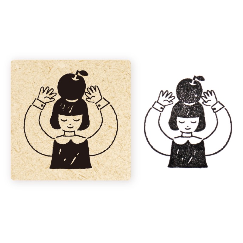 西淑  スタンプ / apple