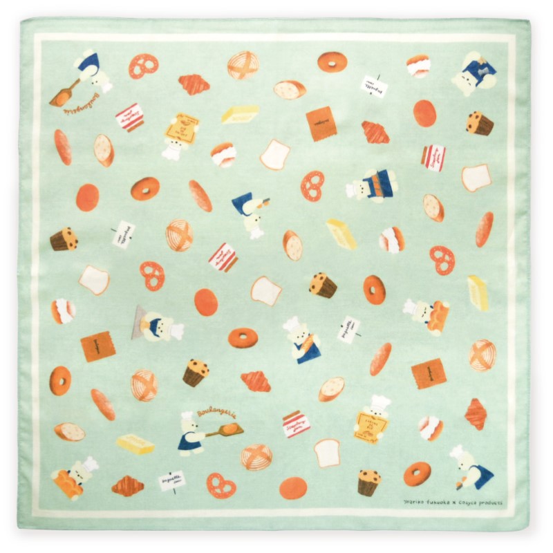 福岡麻利子  ハンカチ / Boulangerie