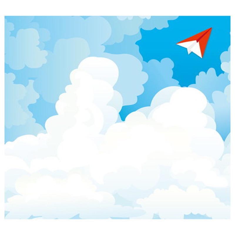 フロンティア ブロックメモ 紙飛行機