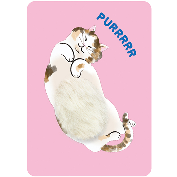 なでなでポストカード ミケ