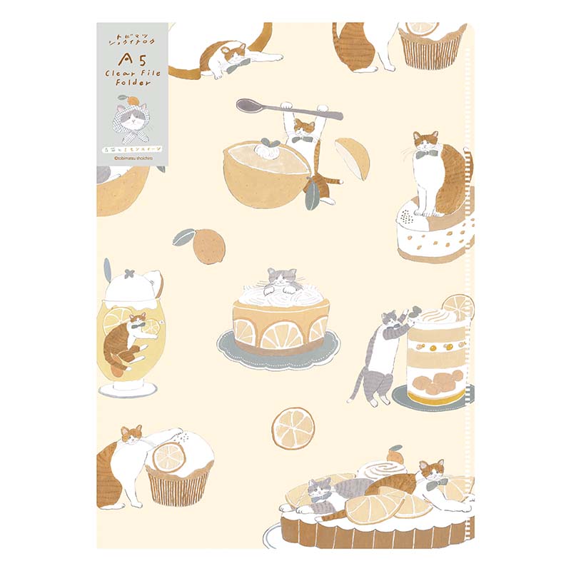 トビマツショウイチロウ A5クリアファイル (2PK)/ レモンスイーツ