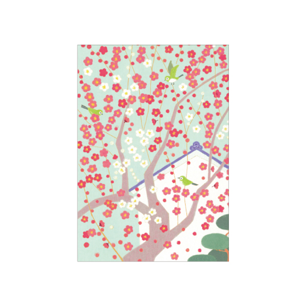 Mimo Hirai ポストカード 5枚組 早春 梅便り/WM-0645