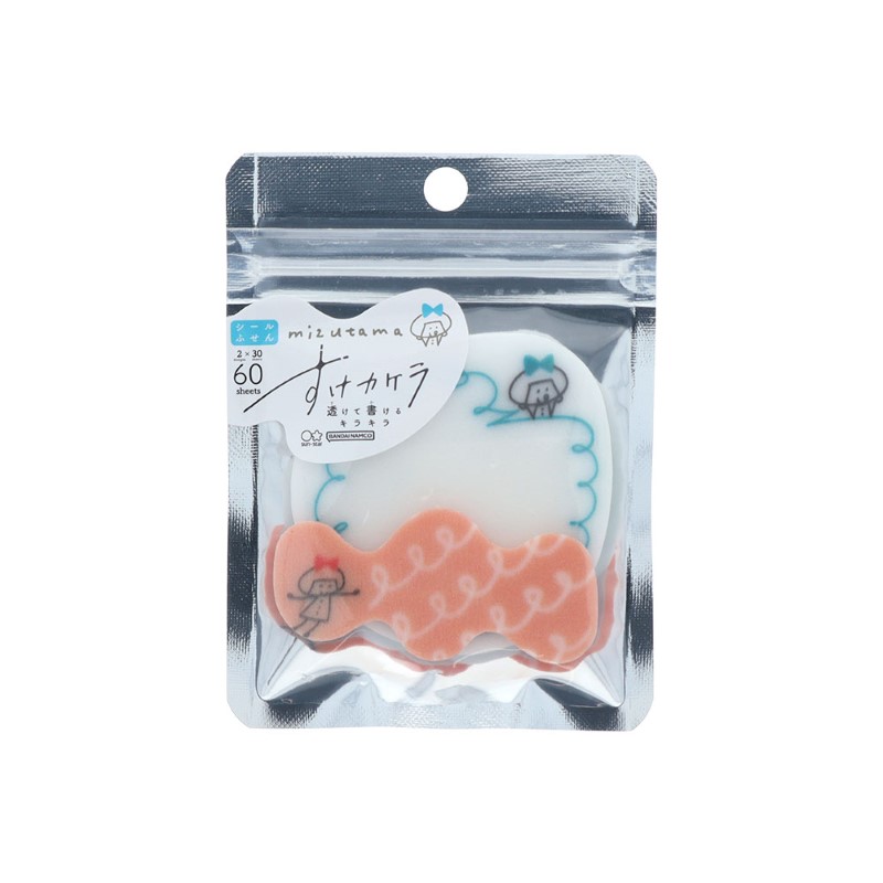 mizutama すけカケラ付箋/ぐるぐる