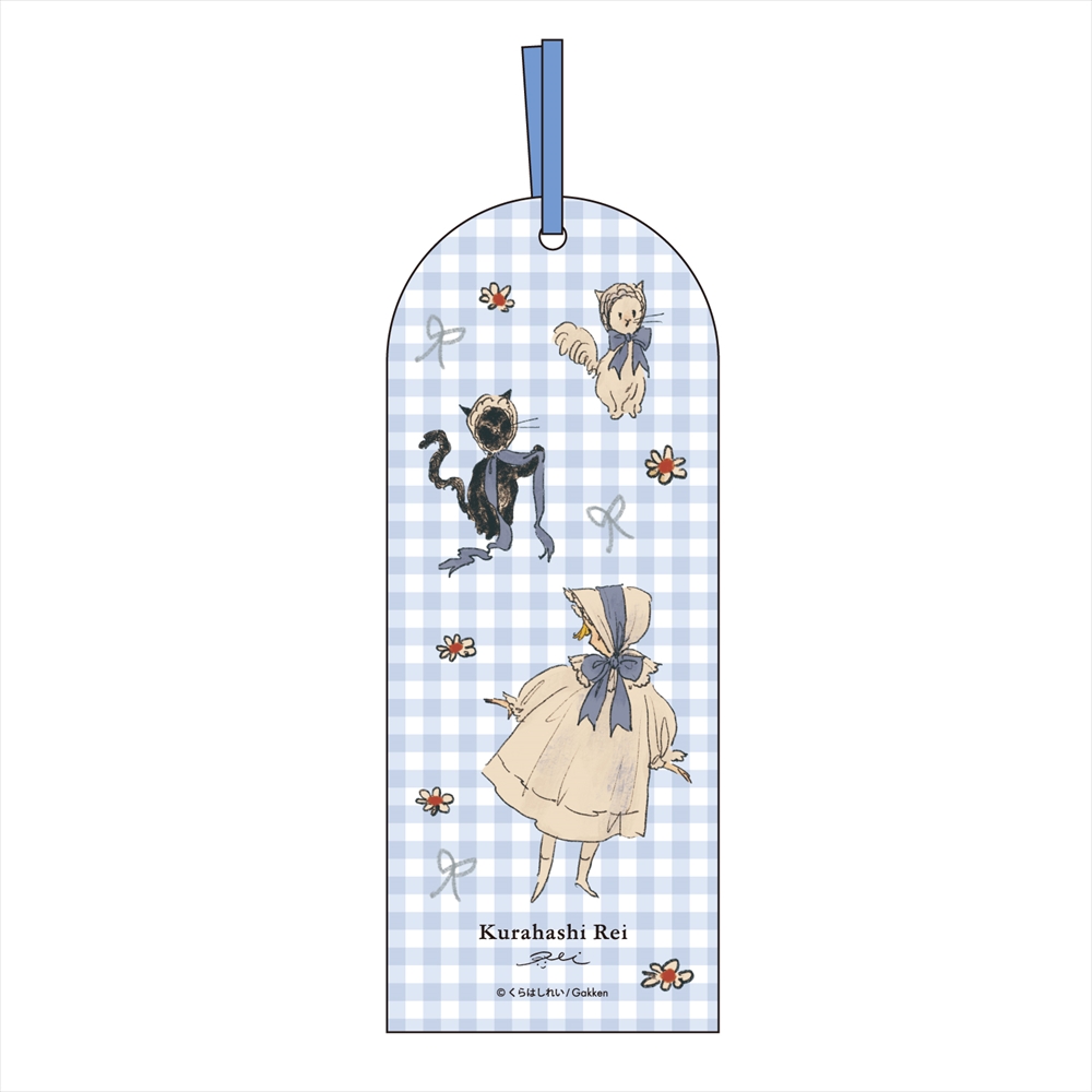くらはしれい クリアブックマーカー/BU