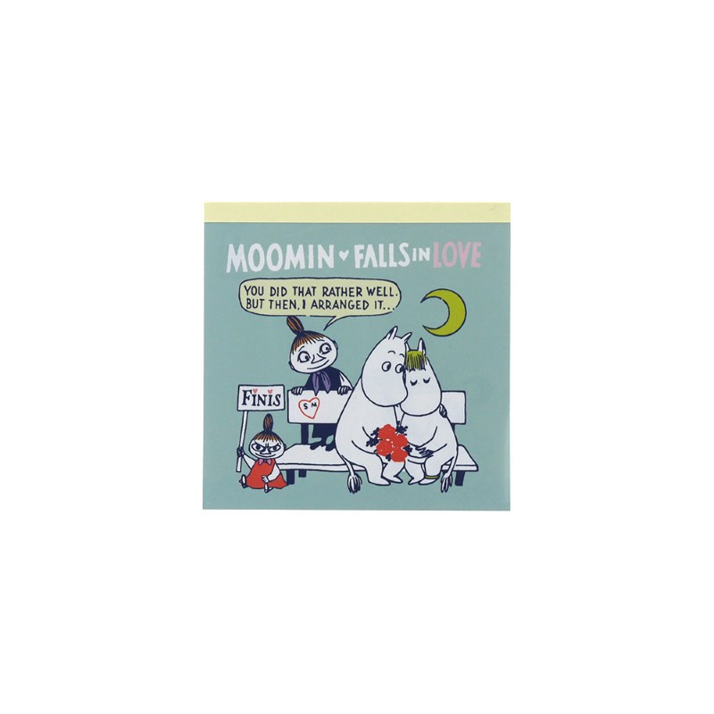 MOOMIN スクエアメモ MU26SS/BL