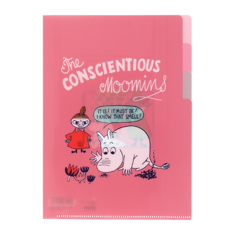 MOOMIN  クリアファイルA5 3P MU26SS/PK