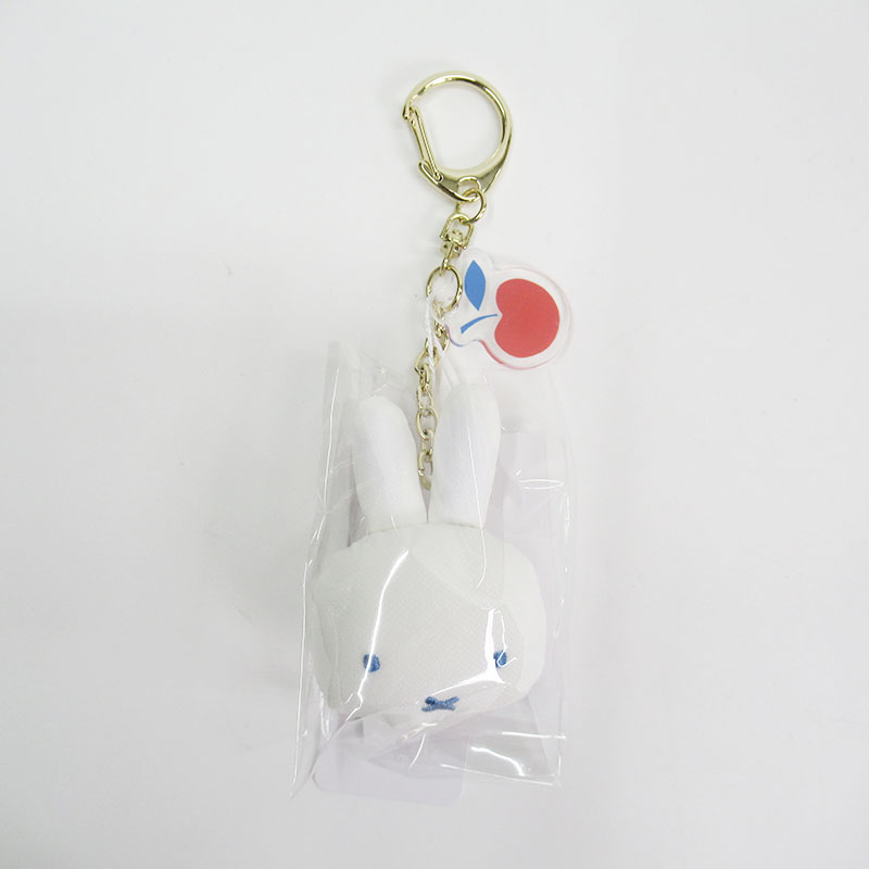 miffy ちりめんキーホルダー/りんご はんなりフラワー