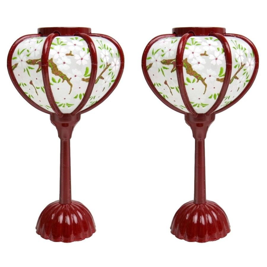 豆ぼんぼり 丸型雪洞 朱塗 12cm