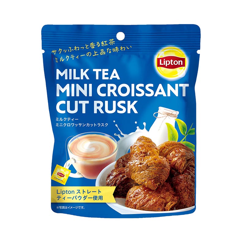 Lipton ミルクティー ミニクロワッサンカットラスク