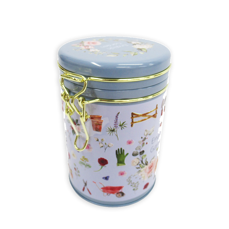 キャニスター缶(イングリッシュガーデン・スプリング)