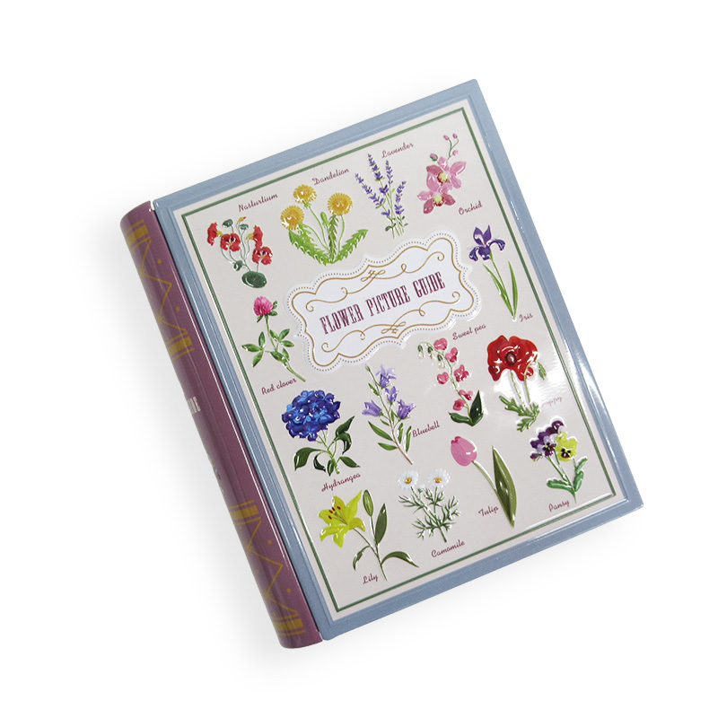 フラワー ピクチャーガイド缶