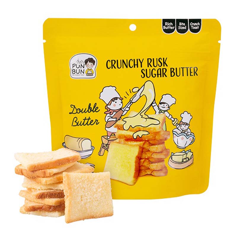 【SALE】PUN BUN (プンブン) クランチーラスク / シュガーバター