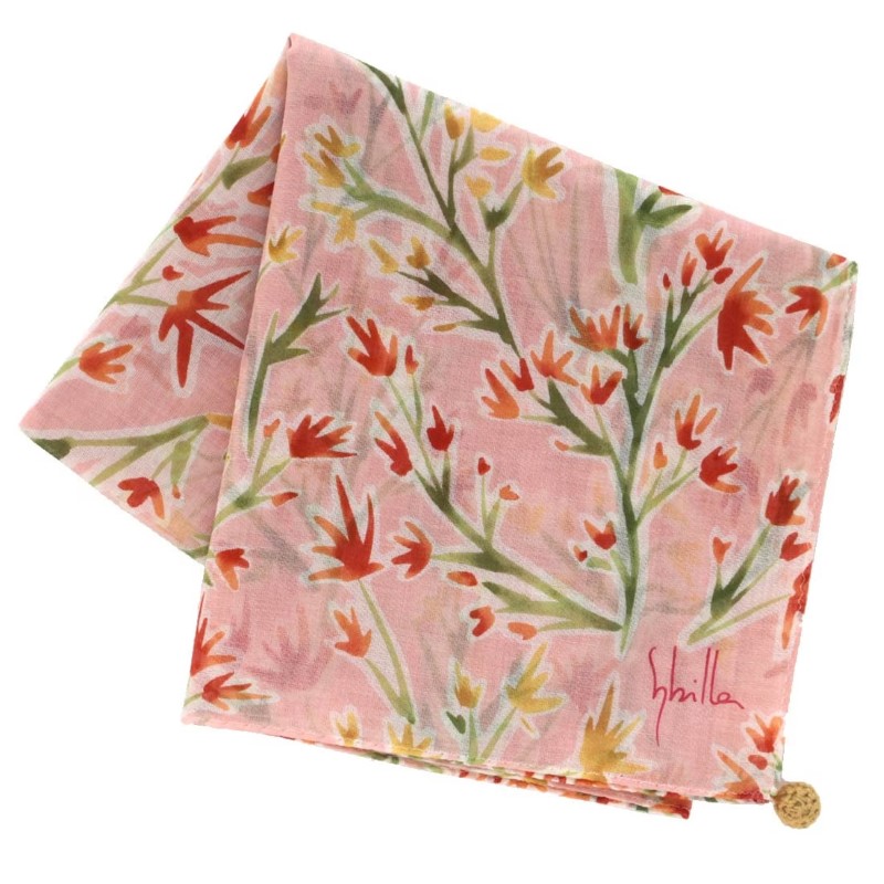 Sybilla シビラ SYBプリントハンカチ PI