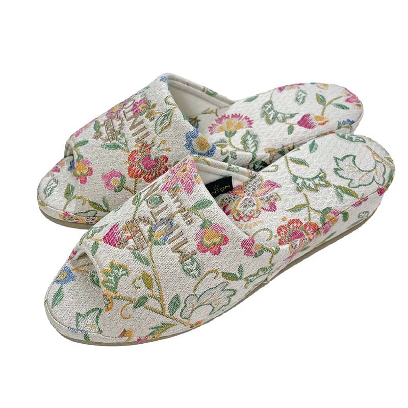 MINTON ジャガードパンタロン ヒールスリッパIV