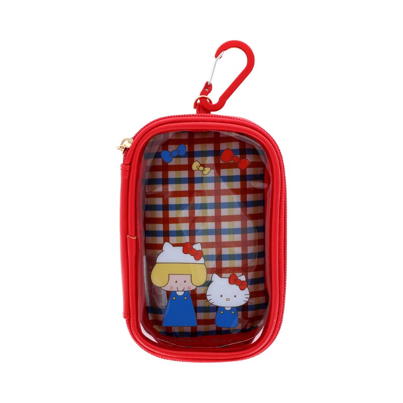 mizutama × Sanrio カラビナ付きマルチケース ハローキティ