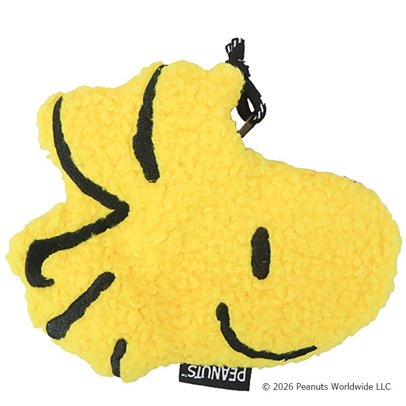 PEANUTS ダイカットフェイスポーチ ウッドストック