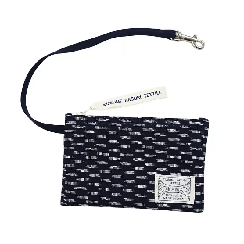 儀右エ門 ギエモン カラーケースS/編目(紺/白)