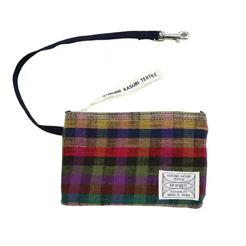 儀右エ門 ギエモン カラーケースS/白樺マルチチェック 小カラフル