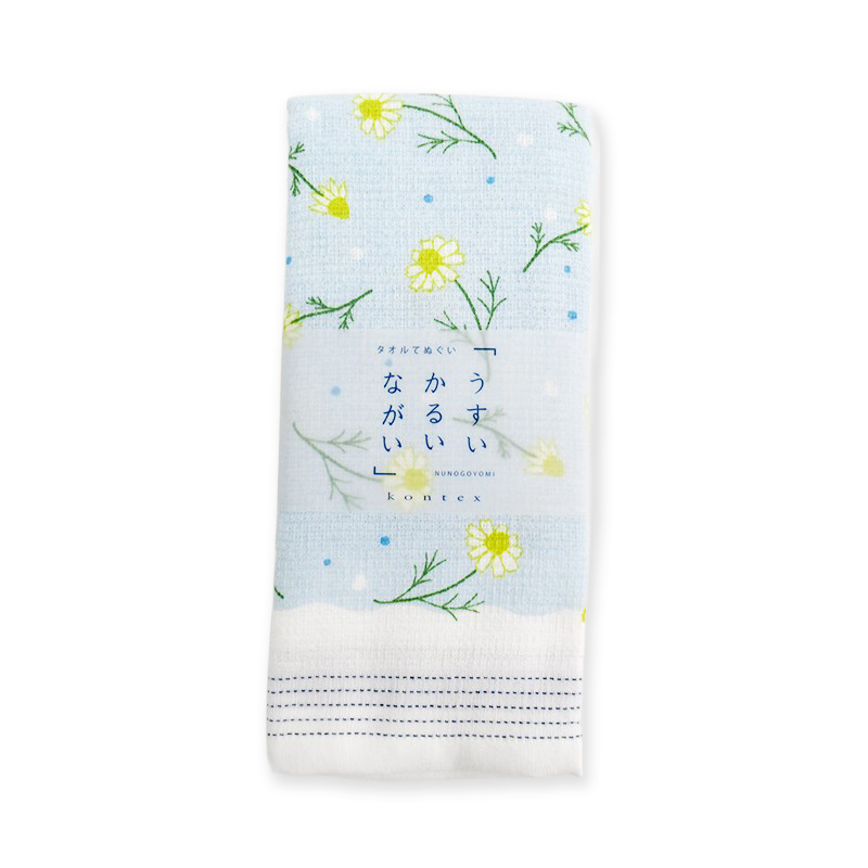 薄軽長 てぬぐいたおる カモミール