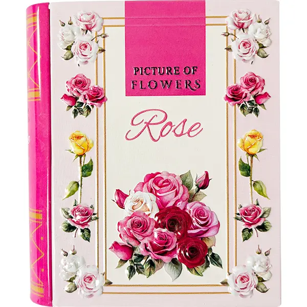 EUREKA バラ 図鑑缶