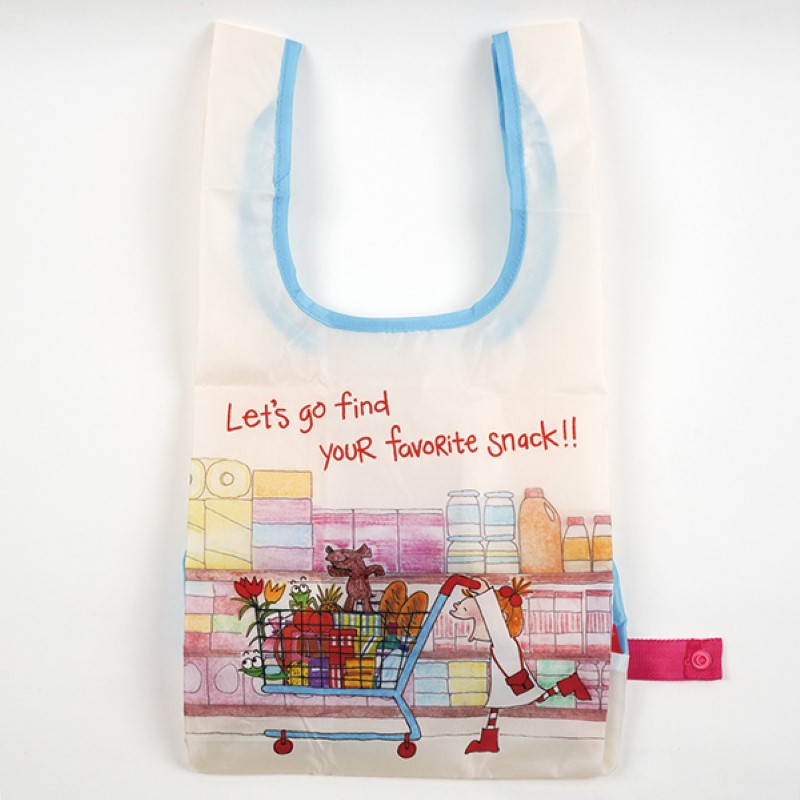 ココちゃん 底板付きエコバッグS/スーパーマーケット