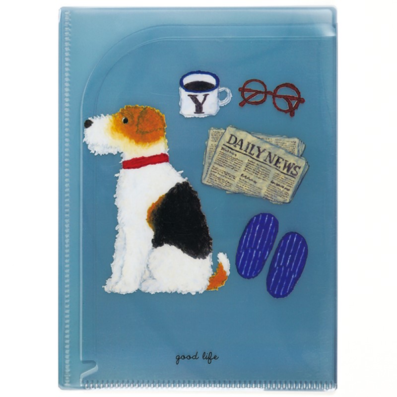 米津祐介 ６ポケットクリアホルダー A5/イヌ