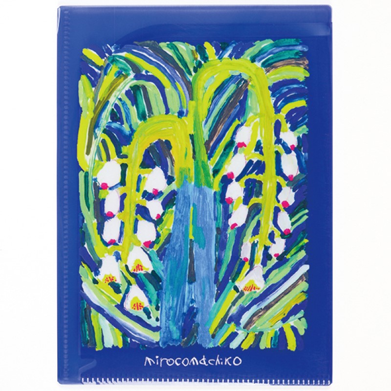 ミロコマチコ ６ポケットクリアホルダー A5/ゲットウ