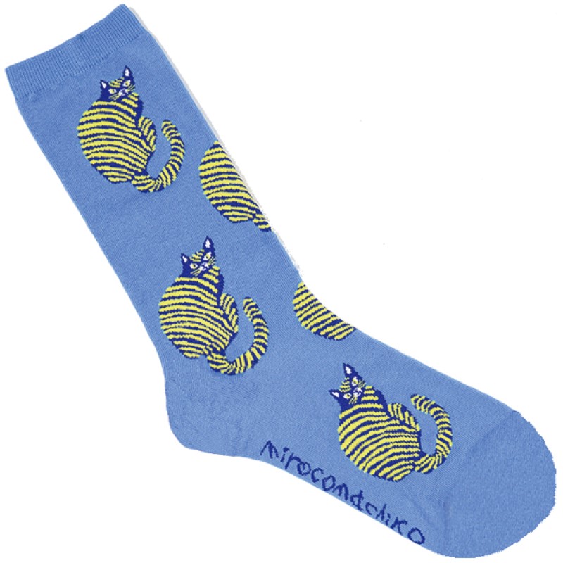 ミロコマチコ くつした/ブルー