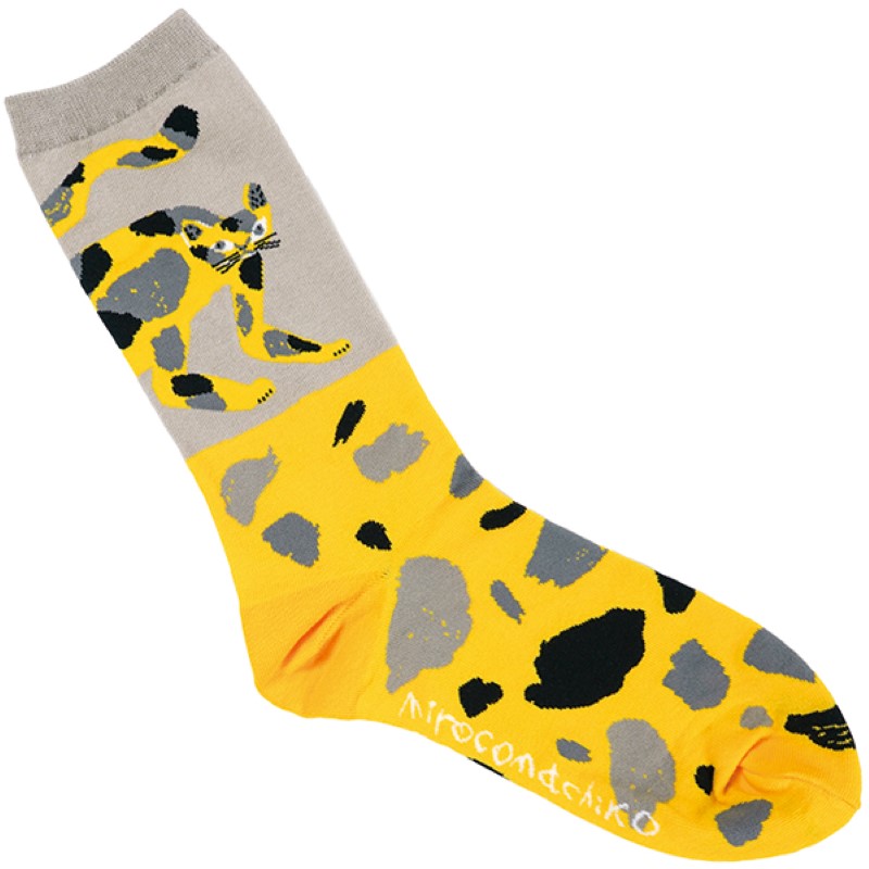 ミロコマチコ くつした/イエロー